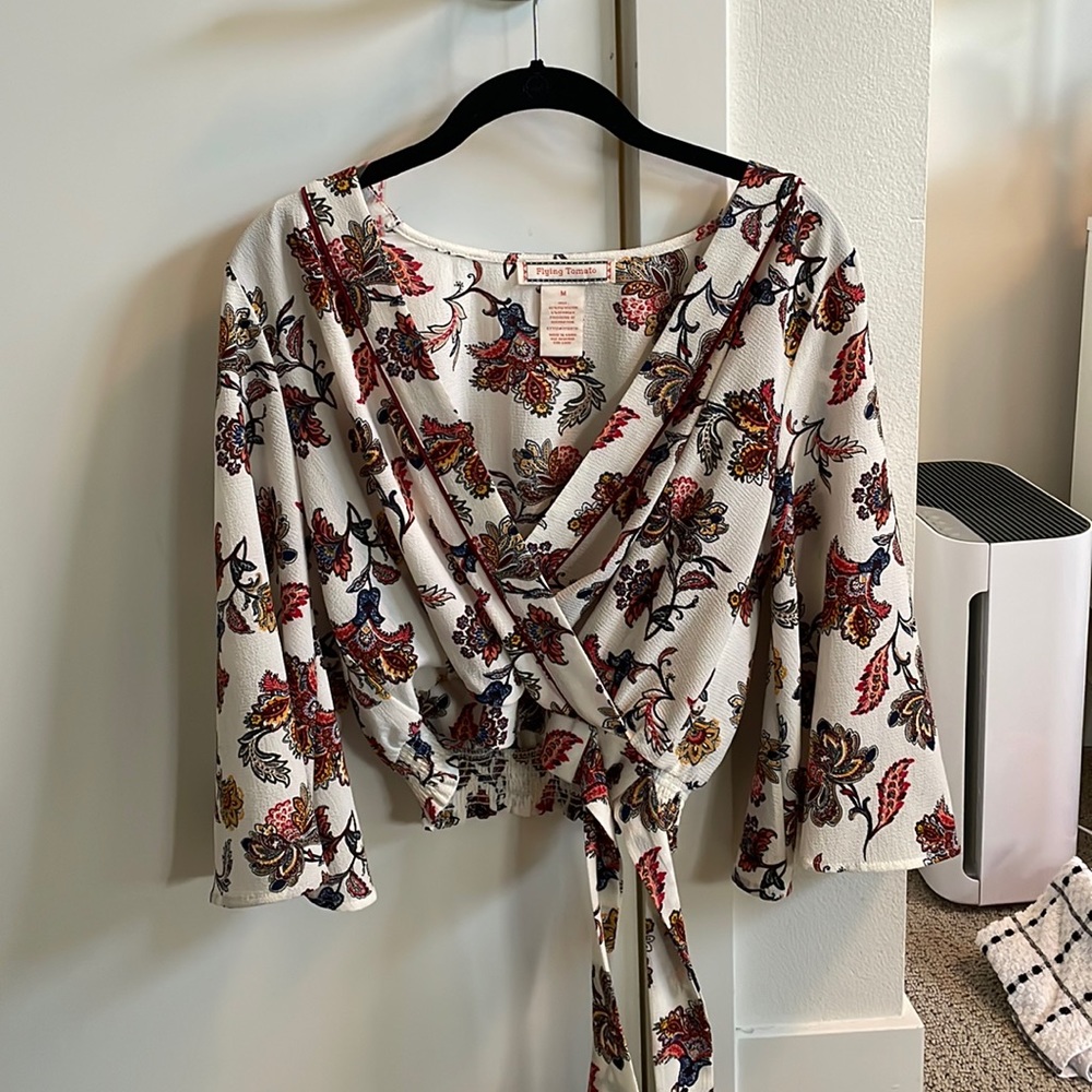 Flying Tomato flowy long sleeve boho